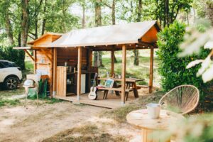 Emplacement VIP à Gaïa Ecolodge Emplacement vip pour un séjour pêche en Dordogne